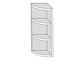 19.30.0р Полка угловая (h=913) радиусная  ЛДСП УНИ в Пласте - plast.магазин96.com | фото