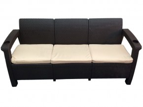 Диван Yalta Sofa 3 Set шоколадный в Пласте - plast.магазин96.com | фото