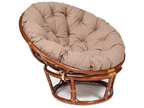 Кресло Papasan 23/01 W с подушкой Pecan, экошерсть Коричневый в Пласте - plast.магазин96.com | фото