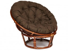 Кресло Papasan 23/01 W с подушкой Pecan, ткань Коричневый в Пласте - plast.магазин96.com | фото