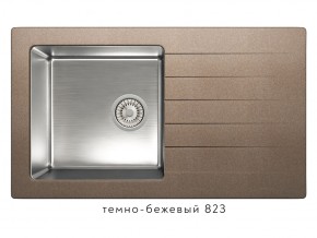 Мойка комбинированная Tolero twist TTS-860 Темно-бежевый 82 в Пласте - plast.магазин96.com | фото