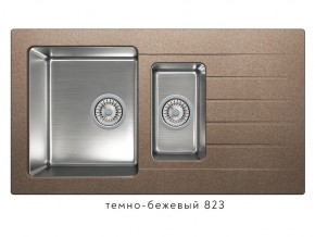 Мойка комбинированная Tolero twist TTS-890 Темно-бежевый 823 в Пласте - plast.магазин96.com | фото