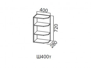 Ш400т/720 Шкаф навесной 400/720 (торцевой) в Пласте - plast.магазин96.com | фото