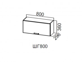 ШГ800/360 Шкаф навесной 800/360 (горизонт.) в Пласте - plast.магазин96.com | фото