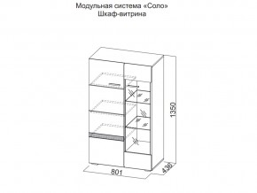 Шкаф-витрина в Пласте - plast.магазин96.com | фото